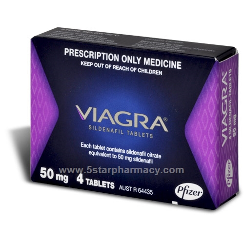 Viagra 50mg 4 Tablets/Pack