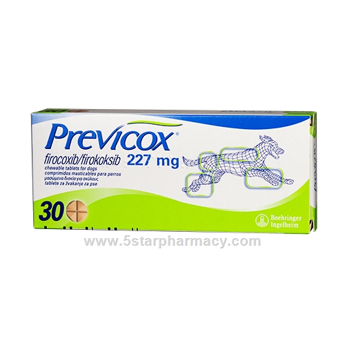 Previcox 227mg 30 Tablets/Pack