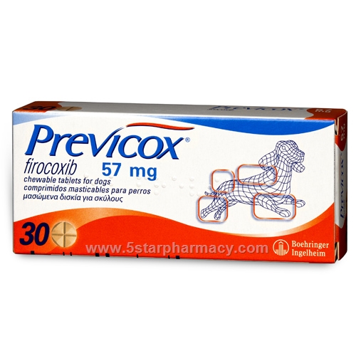 Previcox (Firocoxib 57mg) 30 Tablets/Pack