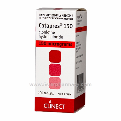 Catapres 150mcg 100 Tablets/Pack