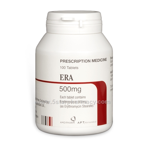 ERA (Erythromycin 500mg) 100 Tablets/Pack