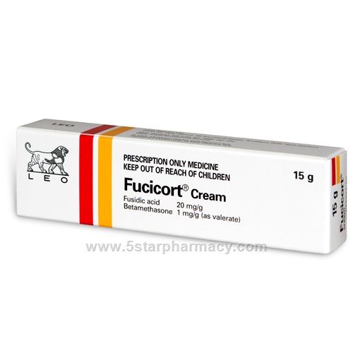 Fucicort Cream 20mg/g (Fusidic Acid/Betamethasone) 15g/Tube by LEO