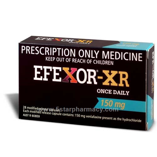 Efexor XR 150mg 28 Capsules/Pack