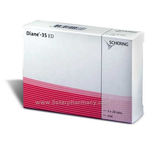 Diane-35 ED, 84 Tablets/Pack