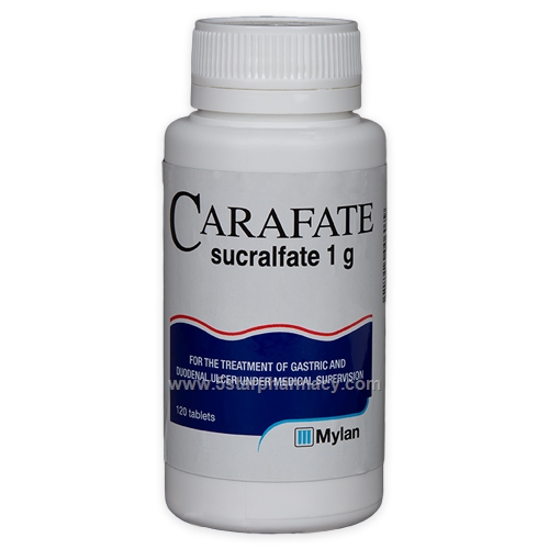 Carafate 1g 120 Tablets/Pack