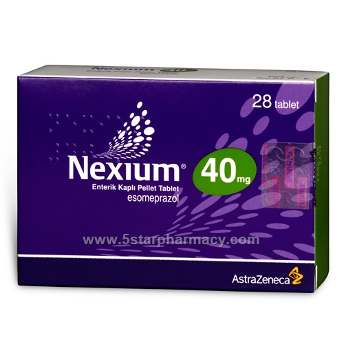 Nexium (Esomeprazole 40mg) 28 Tablets/Pack