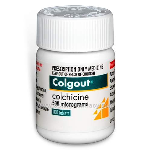 Colgout (Colchicine 0.5mg) 100 Tablets/Pack