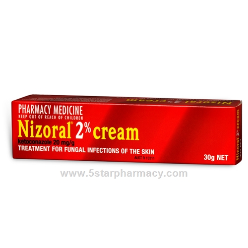 Nizoral Cream 2% 30g Tube