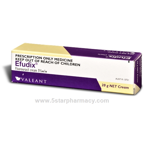 Efudix Cream 5% (Fluorouracil) 20gm/Tube