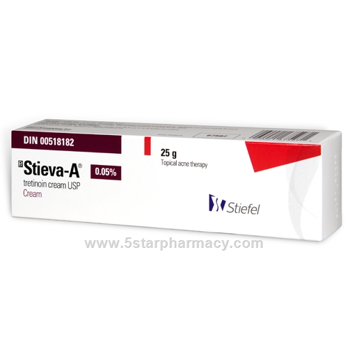 Stieva-A 0.05% (Tretinoin) Cream 25g Tube