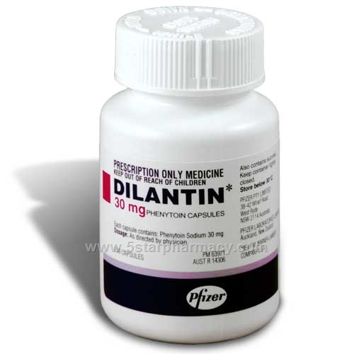 Dilantin 30mg 200 Capsules/Pack