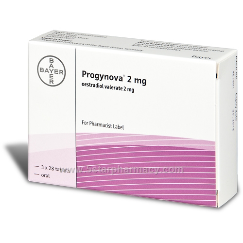 Progynova (Oestradiol) Tablets 2mg 84 Tablets/Pack