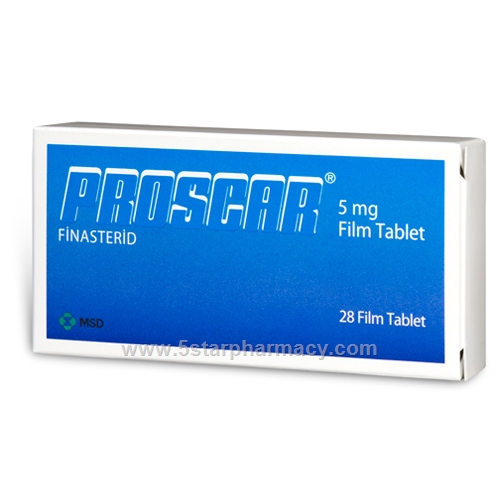 Proscar (Finasteride 5mg) 28 Tablets/Pack