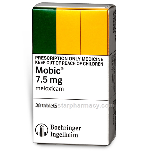 Mobic 7.5mg 30 Tablets/Pack