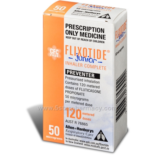 Flixotide (Fluticasone) CFC Free 50mcg 120 Doses/Inhaler