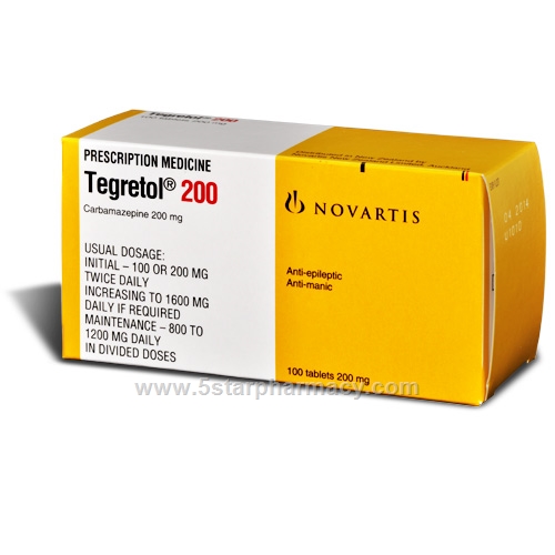 Tegretol 200mg 100 Tablets/Pack