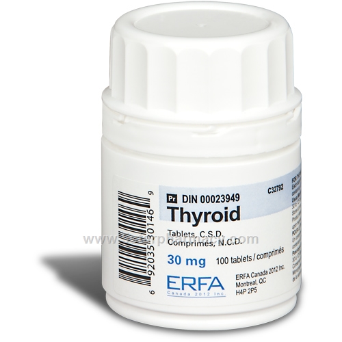 Erfa Thyroid 30mg 100 Tablets/Pack