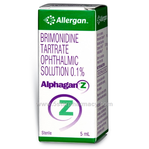 Alphagan Z (Brimonidine tartrate 0.1%) Eye Drops 5ml