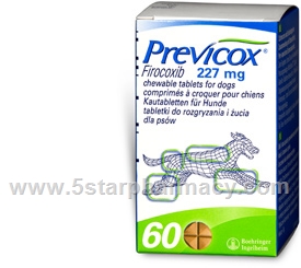 Previcox 227mg 60 Tablets/Pack